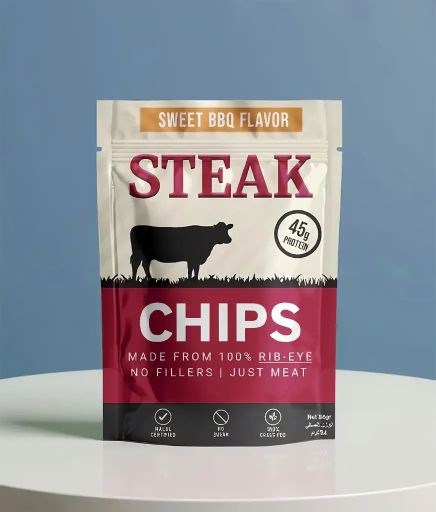 Steak Chips - BBQ Flavor