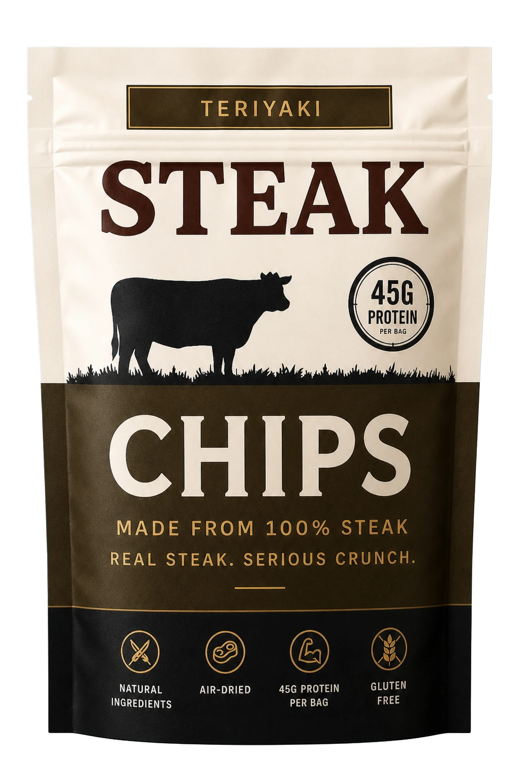 Steak Chips Teriyaki pouch